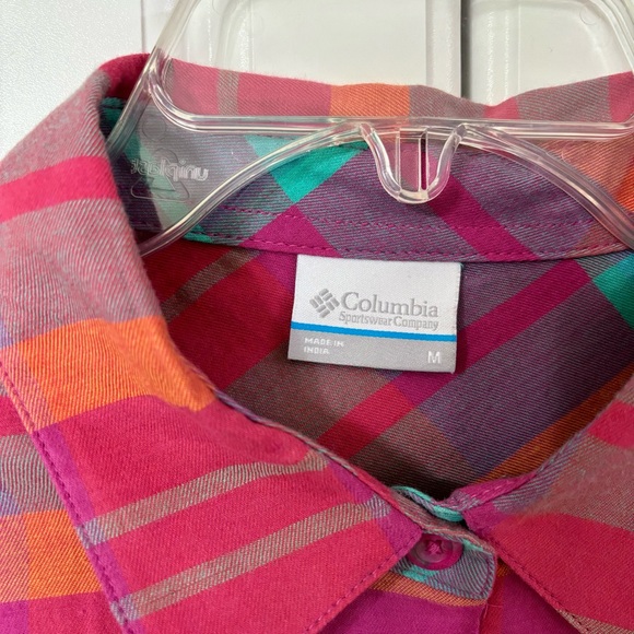 Columbia Anytime Casual II Stretch Long Sleeve Shirt, Women's Medium - Picture 7 of 15